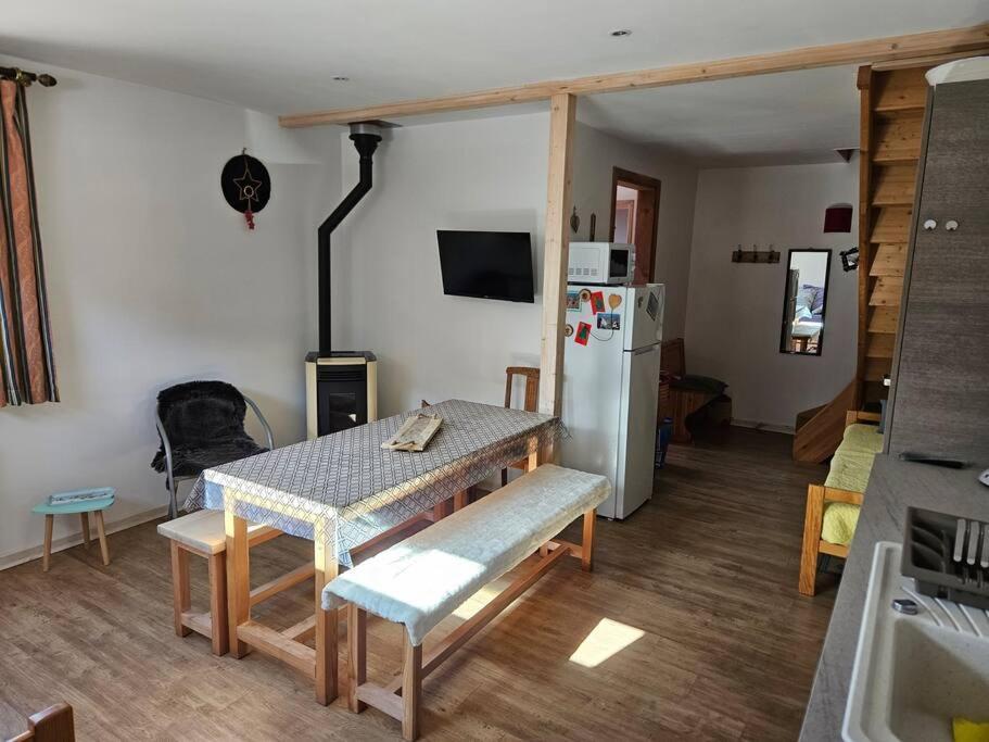 Névache Chalet T3 Duplex Neuf מראה חיצוני תמונה