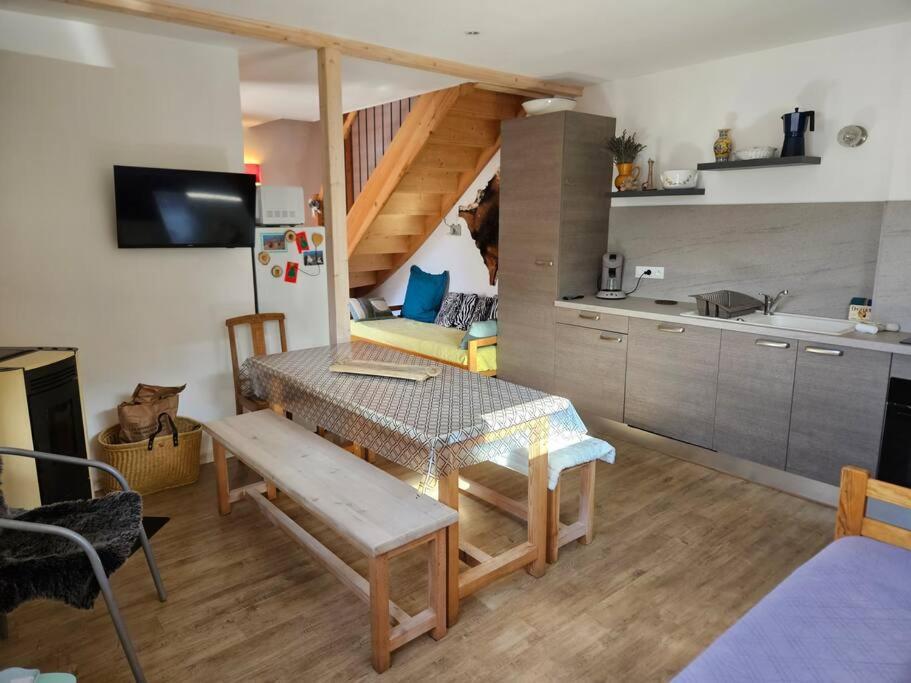 Névache Chalet T3 Duplex Neuf מראה חיצוני תמונה